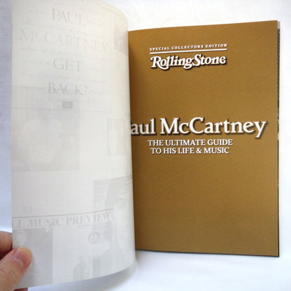 PAUL McCARTNEY, 40 Years of Classic Interviews, Beatles Memories and Rare Photographs, A Special Collectors Edition by Rolling Stone (2014 1st Ed.)