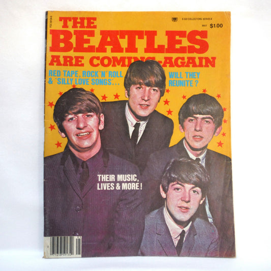 THE BEATLES ARE COMING AGAIN, Their Music, Lives and More! By E-GO COLLECTORS SERIES Magazine No. 8 (1977 1st Ed.)
