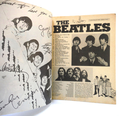 THE BEATLES ARE COMING AGAIN, Their Music, Lives and More! By E-GO COLLECTORS SERIES Magazine No. 8 (1977 1st Ed.)