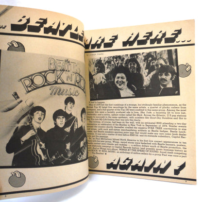 THE BEATLES ARE COMING AGAIN, Their Music, Lives and More! By E-GO COLLECTORS SERIES Magazine No. 8 (1977 1st Ed.)