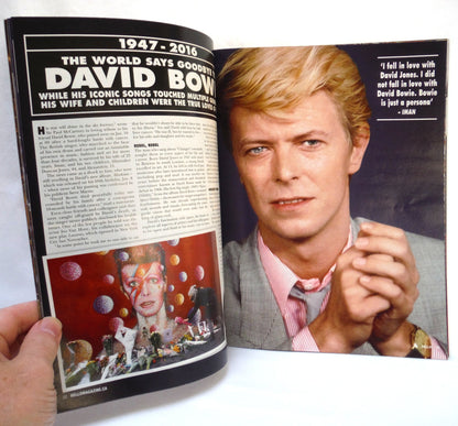 DAVID BOWIE, FAREWELL TO A LEGEND: Husband, Father, Superstar, inside His Private Battle and Brave Last Days by HELLO CANADA