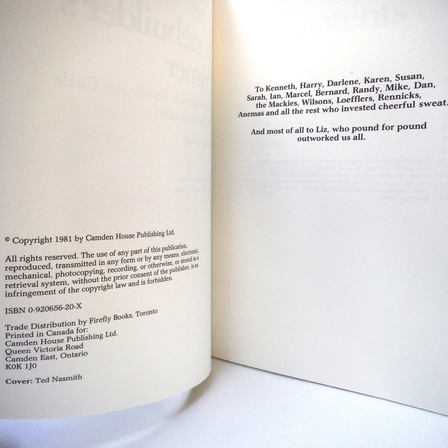 THE STONEBUILDER'S PRIMER, A Harrowsmith Step-By-Step Guide For Owner-Builders, by Charles K. Long (1981 1st Ed.)