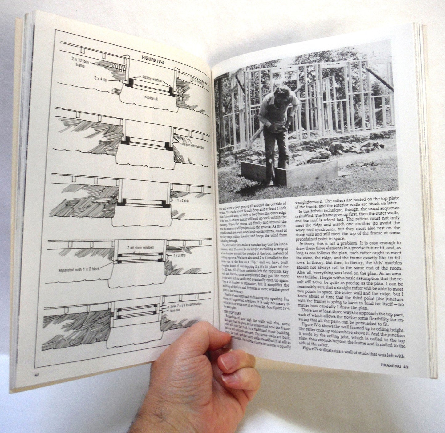 THE STONEBUILDER'S PRIMER, A Harrowsmith Step-By-Step Guide For Owner-Builders, by Charles K. Long (1981 1st Ed.)