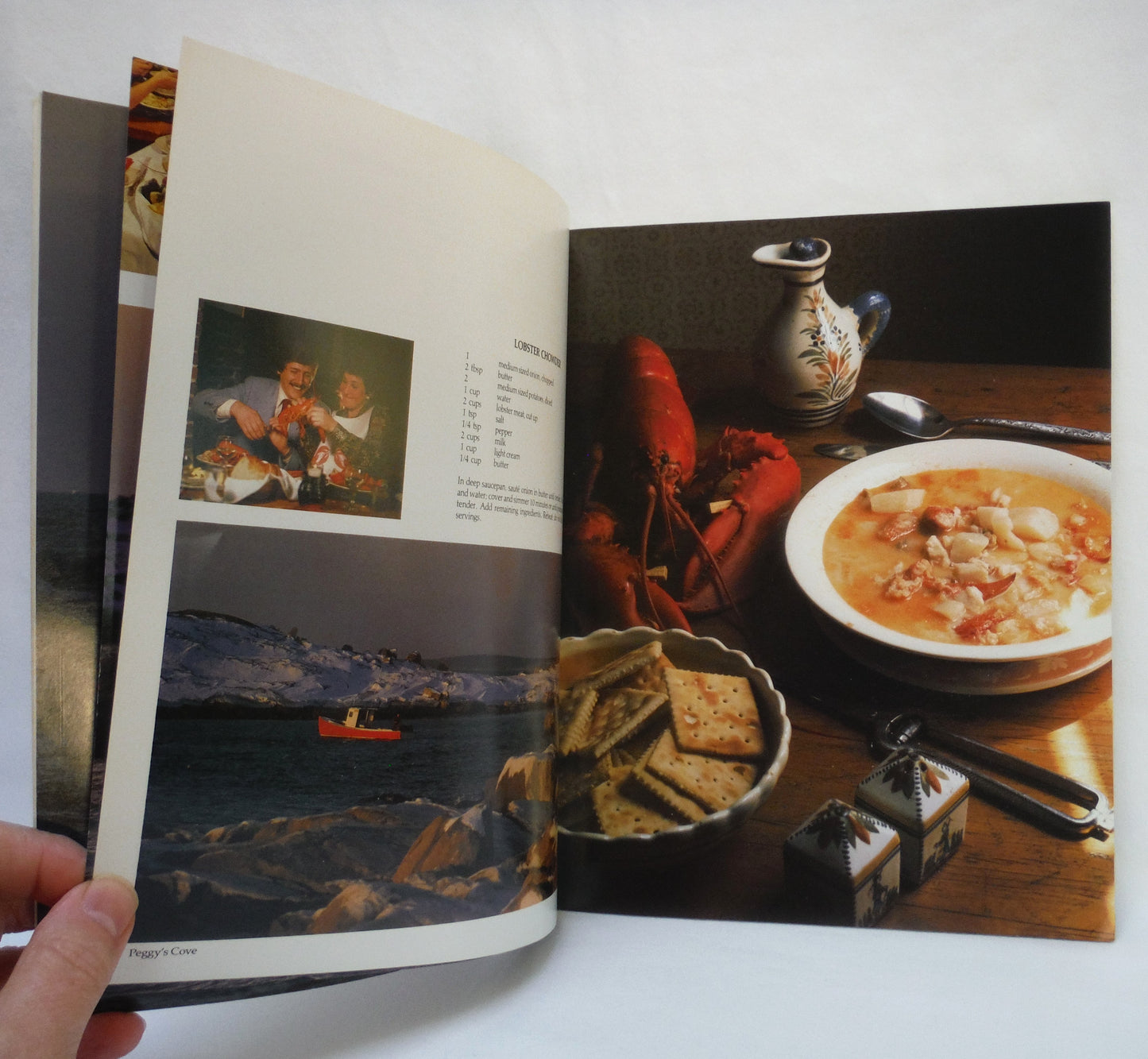 NOVA SCOTIA PICTORIAL COOKBOOK, Photographed by Sherman Hines (1986 1st Ed.)
