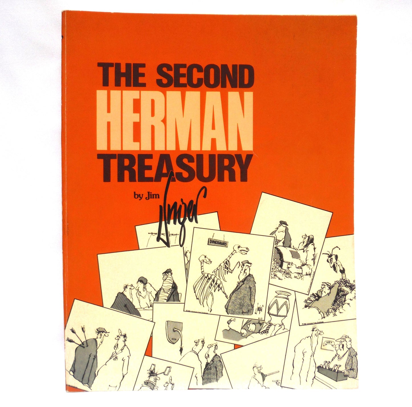 HERMAN, THE SECOND TREASURY, by Jim Unger (1980 1st Ed.)
