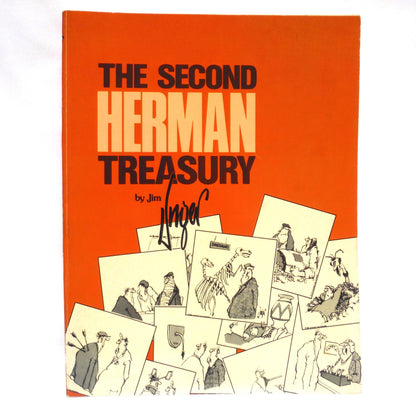 HERMAN, THE SECOND TREASURY, by Jim Unger (1980 1st Ed.)