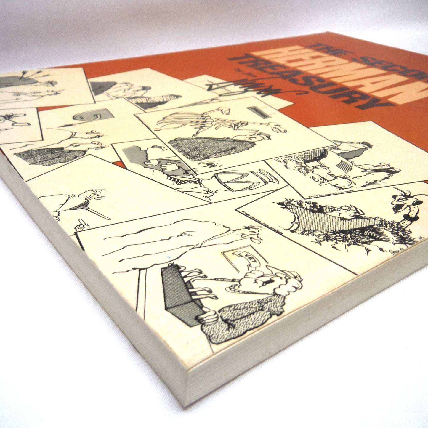 HERMAN, THE SECOND TREASURY, by Jim Unger (1980 1st Ed.)