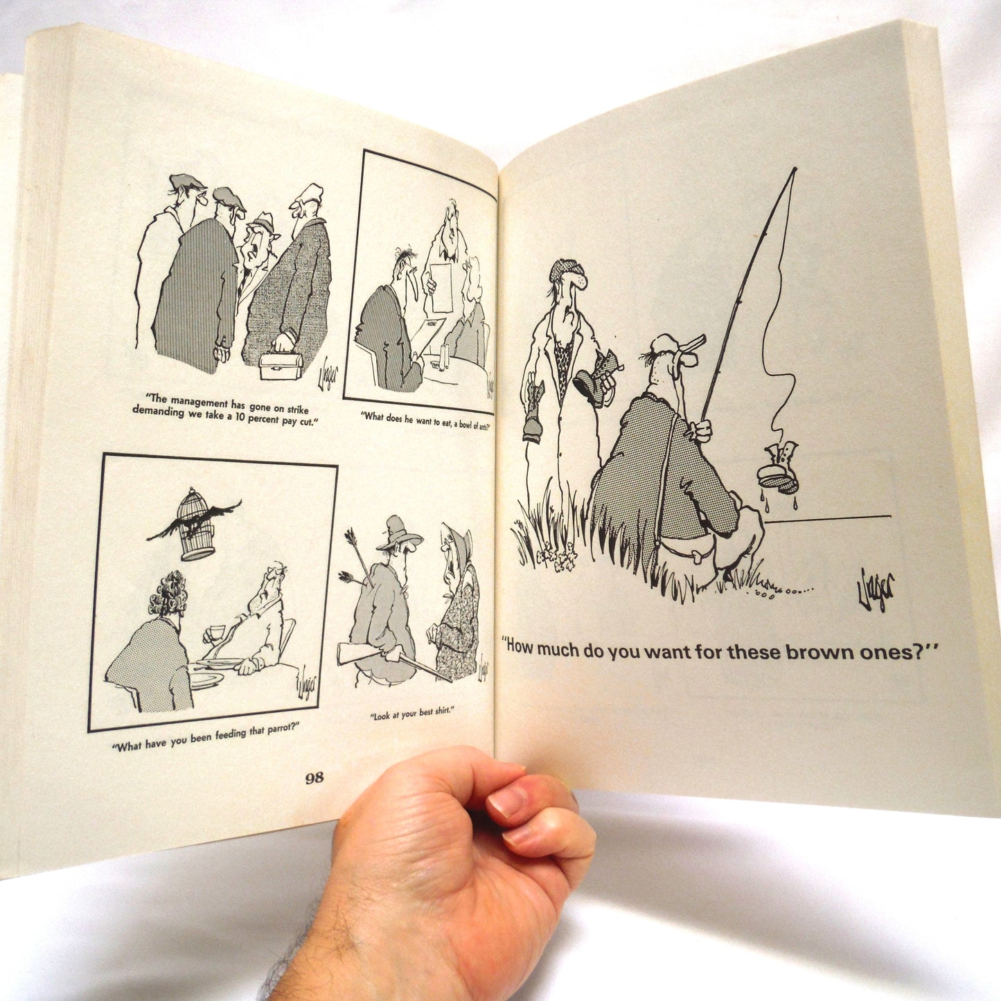 HERMAN, THE SECOND TREASURY, by Jim Unger (1980 1st Ed.)