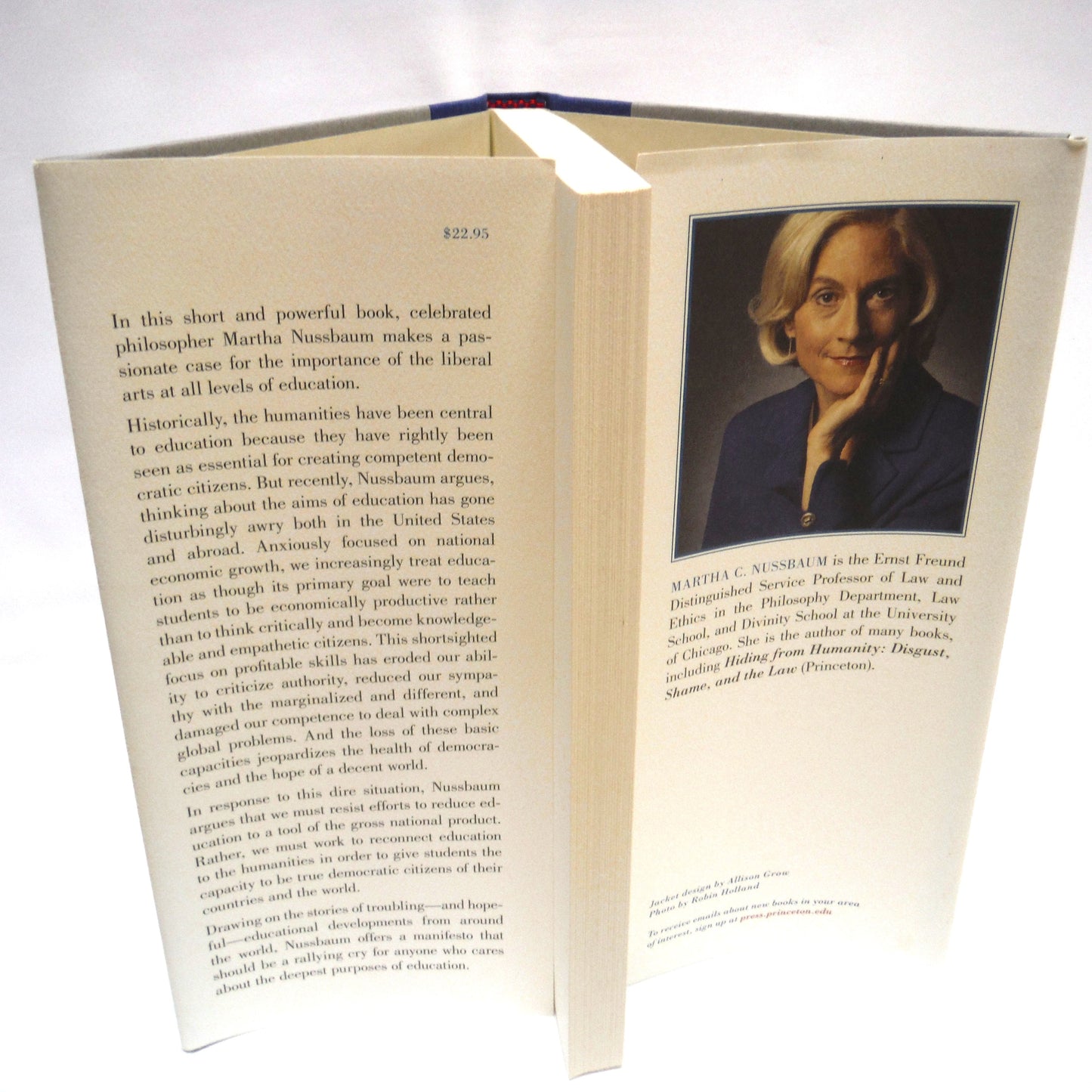 NOT FOR PROFIT: Why Democracy Needs The Humanities, by Martha C. Nussbaum (2010 1st Ed.)