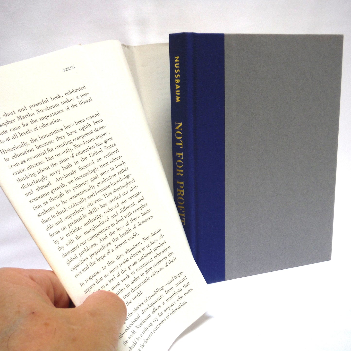 NOT FOR PROFIT: Why Democracy Needs The Humanities, by Martha C. Nussbaum (2010 1st Ed.)