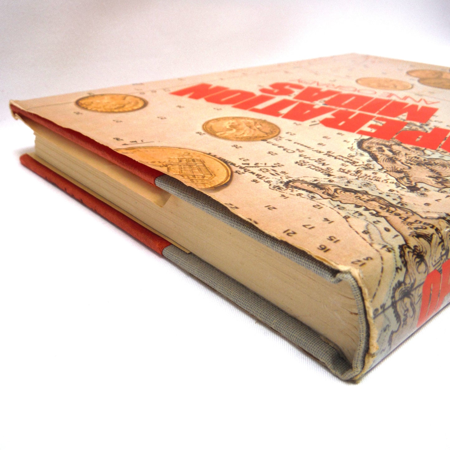 OPERATION MIDAS, An Adventure Novel by Anne O'Grady (1973 1st Ed.)