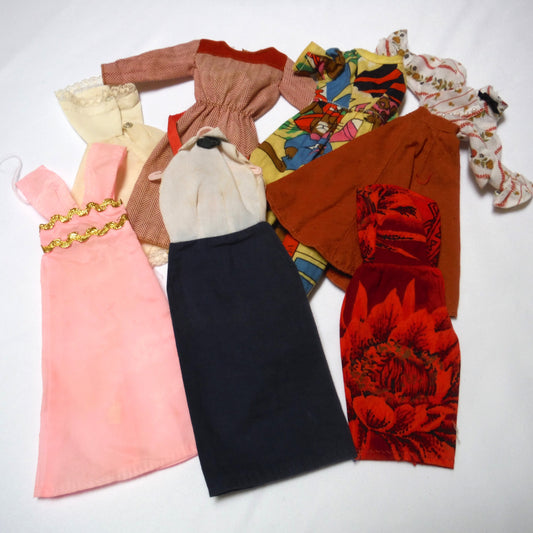 MADDIE MOD ASSORTED CLOTHING For any 11.5-inch Tall Barbie Doll: LOT F, SUN DRESSES.