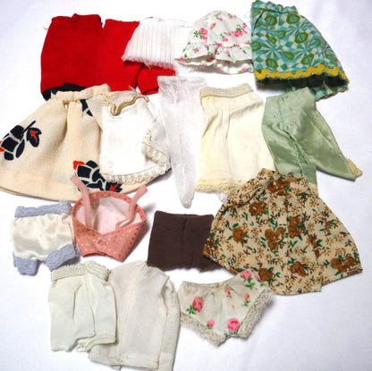 MADDIE MOD ASSORTED CLOTHING For any 11.5-inch Tall Barbie Doll: LOT M, SKIRTS and UNDIES.