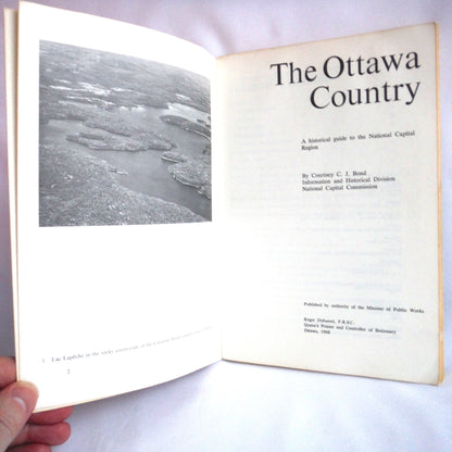 THE OTTAWA COUNTRY,  A Historical Guide to the NATIONAL CAPITAL REGION, (RARE 1968 1st Ed.)