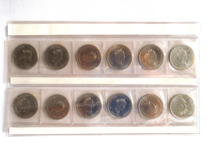 CANADA 125: 1867-1992 Canadian Celebration 12-Quarter Collection with Provincial Titles