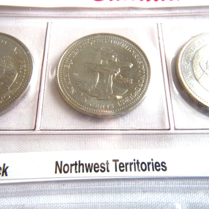 CANADA 125: 1867-1992 Canadian Celebration 12-Quarter Collection with Provincial Titles