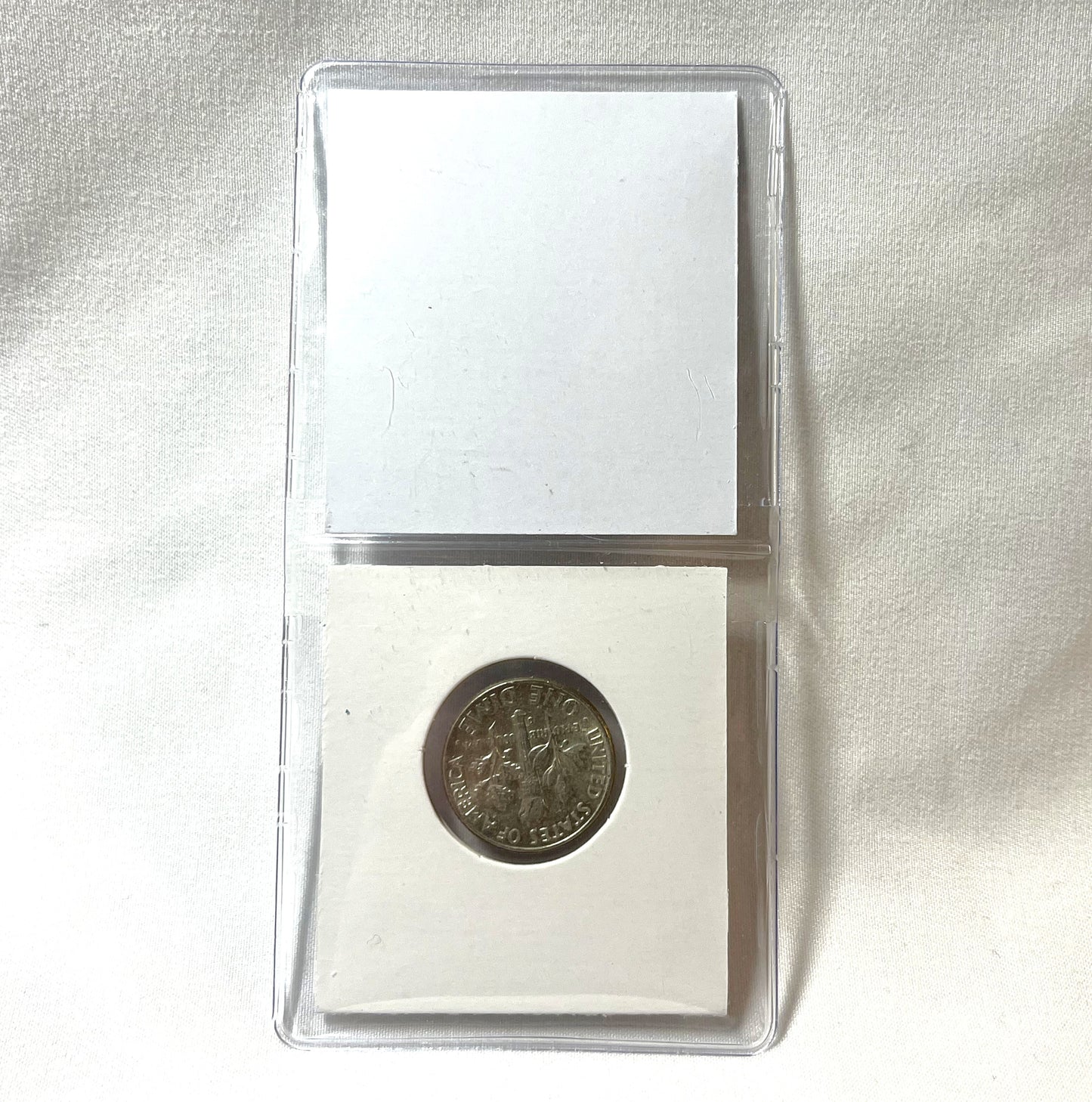 1964 Roosevelt Dime 10-Cent USA: 90% Pure Silver Proof Uncirculated High Relief Finish in Display Pouch!