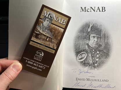 McNAB, A Historical Novel by David Mulholland (1st Ed. SIGNED)