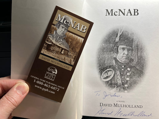 McNAB, A Historical Novel by David Mulholland (1st Ed. SIGNED)
