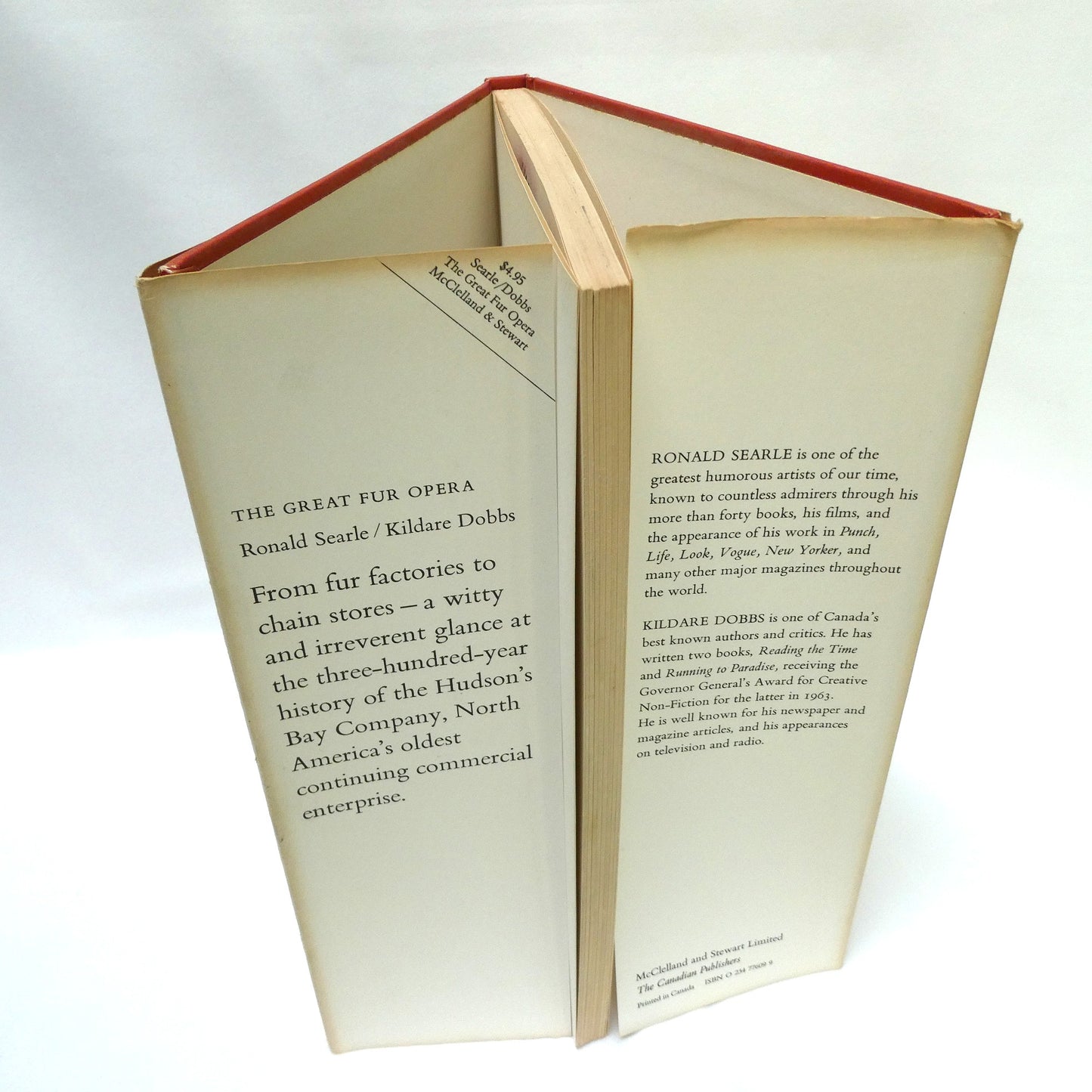 THE GREAT FUR OPERA, Annals of The Hudson's Bay Company 1670-1970, by Ronald Searle & Kildare Dobbs (1970 1st Ed.)