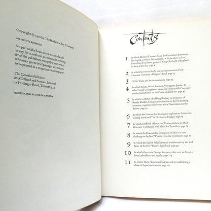 THE GREAT FUR OPERA, Annals of The Hudson's Bay Company 1670-1970, by Ronald Searle & Kildare Dobbs (1970 1st Ed.)