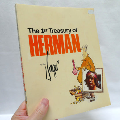 HERMAN, THE FIRST TREASURY, by Jim Unger (1979 1st Ed.)