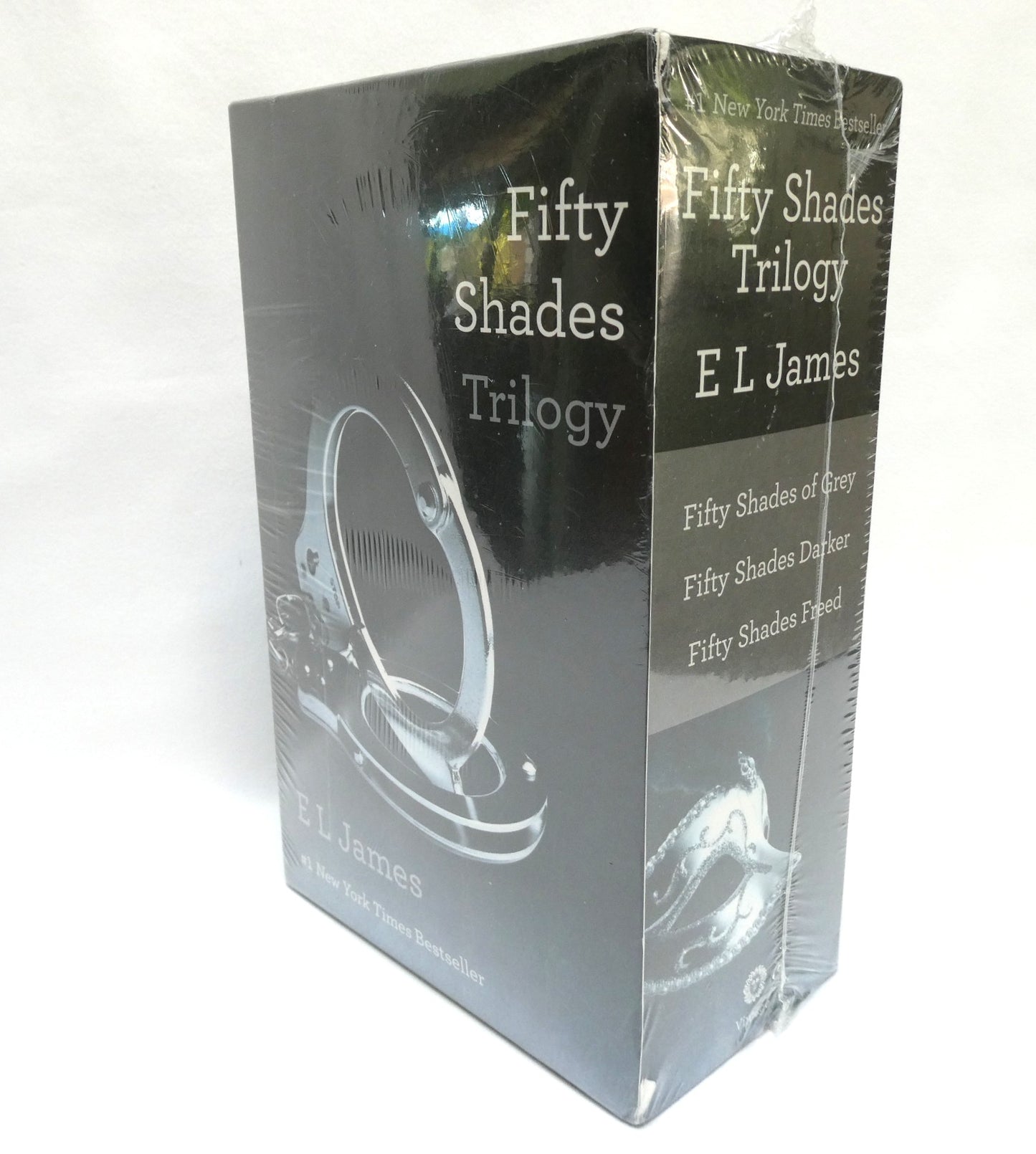 FIFTY SHADES TRILOGY, by E.L. James: Set of 3 Softcover Books in Slipcase, BRAND NEW FACTORY WRAPPED!