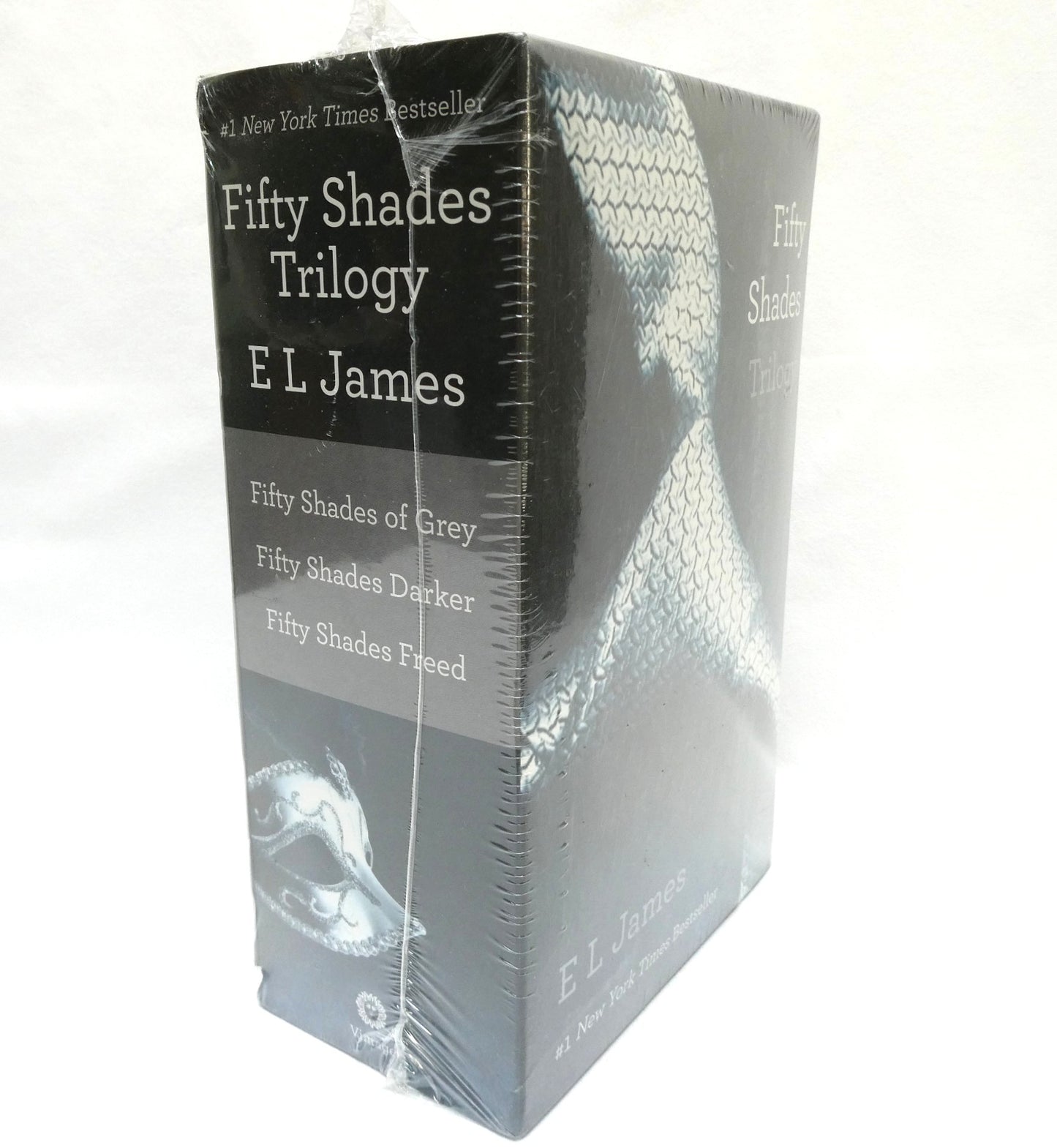 FIFTY SHADES TRILOGY, by E.L. James: Set of 3 Softcover Books in Slipcase, BRAND NEW FACTORY WRAPPED!