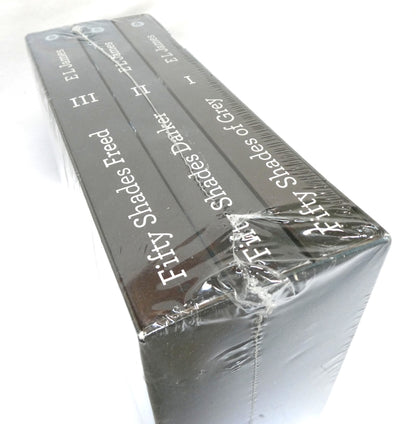 FIFTY SHADES TRILOGY, by E.L. James: Set of 3 Softcover Books in Slipcase, BRAND NEW FACTORY WRAPPED!