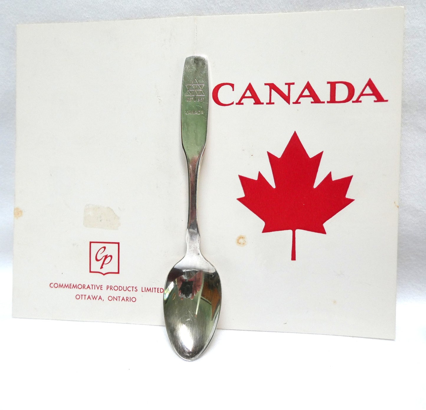 EXPO 1867-1967 SET OF 12 SPOONS: Canadian Provinces and Territories PLUS BONUS EXPO SPOON & COA, by Oneida Silversmiths of Canada