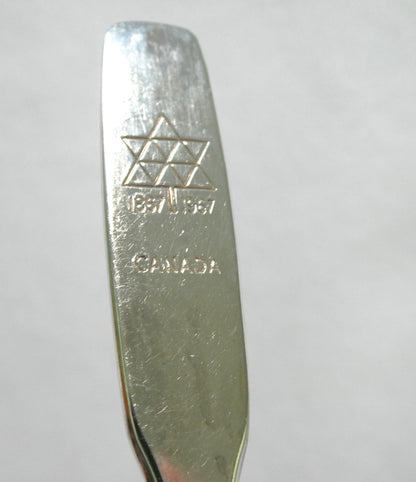EXPO 1867-1967 SET OF 12 SPOONS: Canadian Provinces and Territories PLUS BONUS EXPO SPOON & COA, by Oneida Silversmiths of Canada