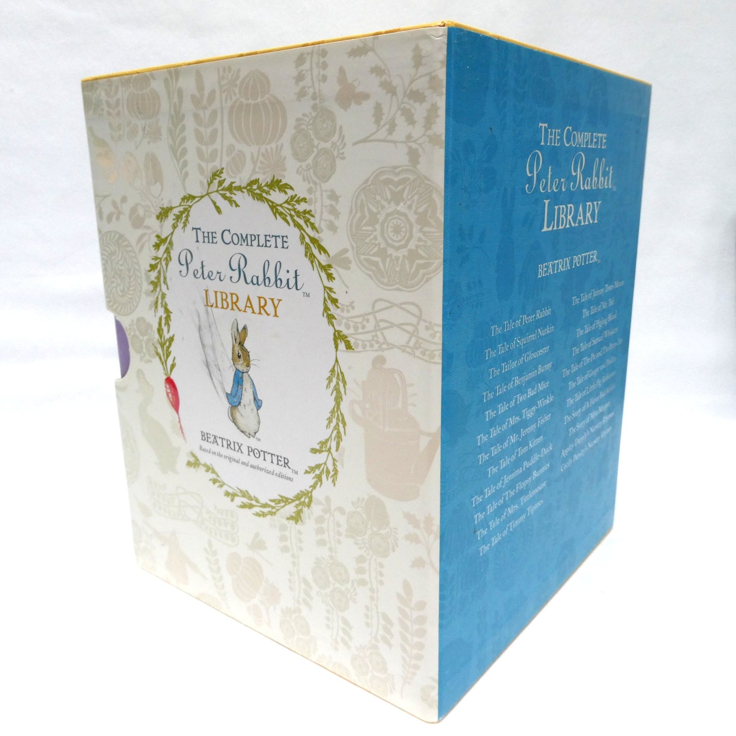 THE COMPLETE PETER RABBIT BEATRIX POTTER 23 Volume Library with Slipcase, BRAND NEW by F. Warne and Company, 2006