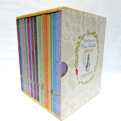 THE COMPLETE PETER RABBIT BEATRIX POTTER 23 Volume Library with Slipcase, BRAND NEW by F. Warne and Company, 2006