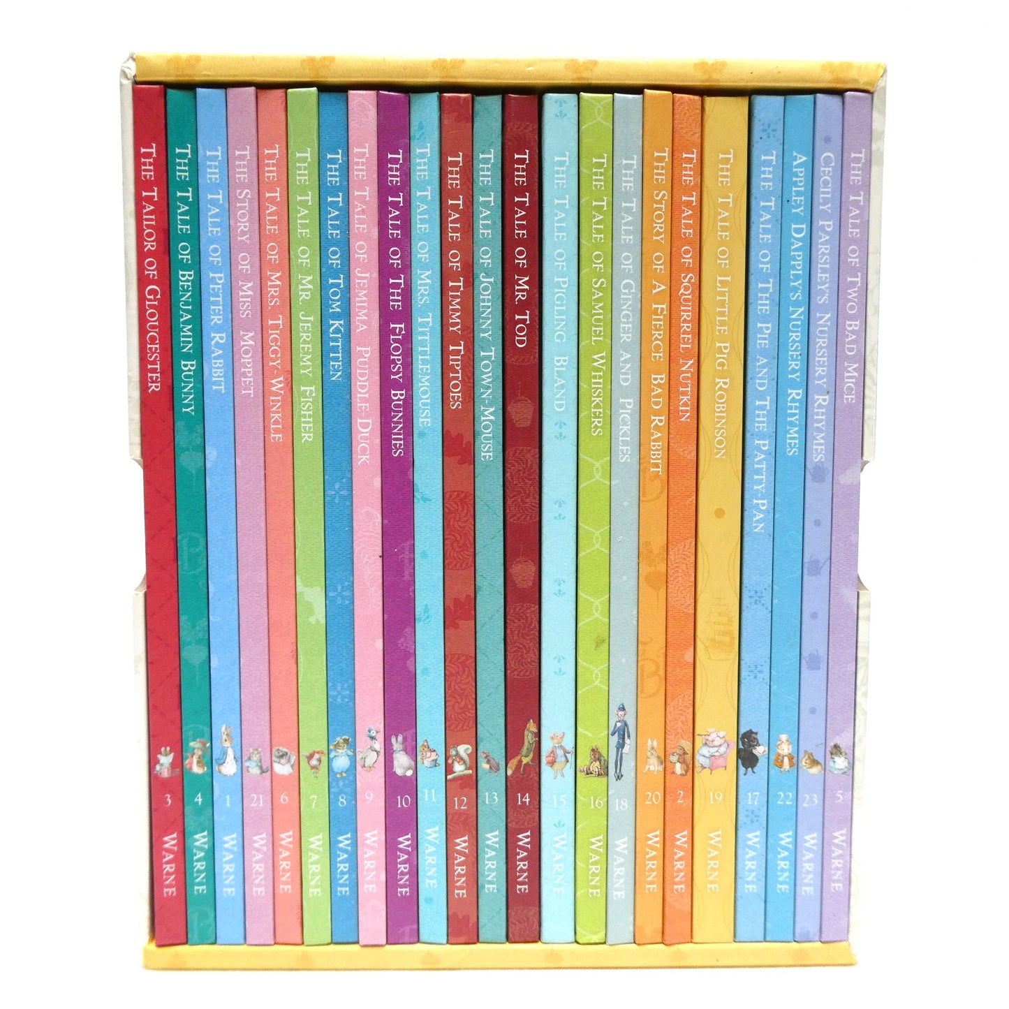 THE COMPLETE PETER RABBIT BEATRIX POTTER 23 Volume Library with Slipcase, BRAND NEW by F. Warne and Company, 2006
