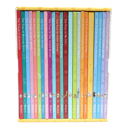 THE COMPLETE PETER RABBIT BEATRIX POTTER 23 Volume Library with Slipcase, BRAND NEW by F. Warne and Company, 2006