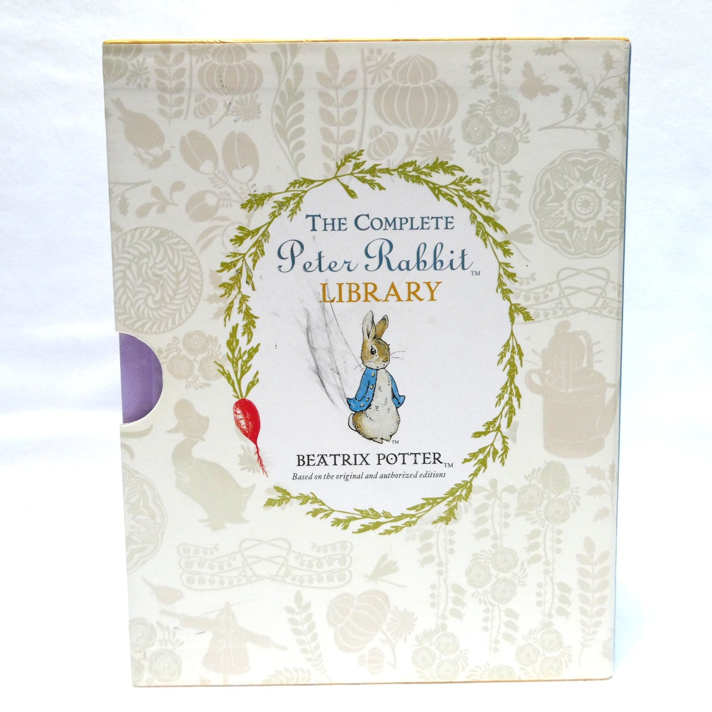 THE COMPLETE PETER RABBIT BEATRIX POTTER 23 Volume Library with Slipcase, BRAND NEW by F. Warne and Company, 2006