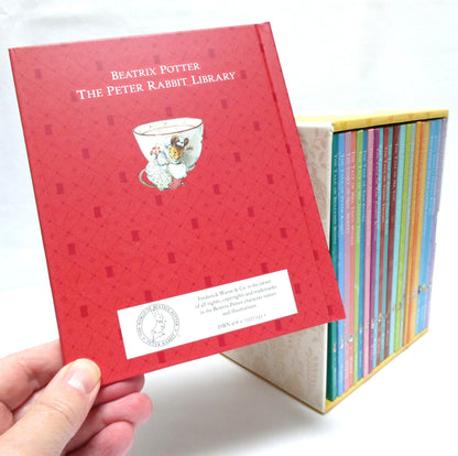 THE COMPLETE PETER RABBIT BEATRIX POTTER 23 Volume Library with Slipcase, BRAND NEW by F. Warne and Company, 2006