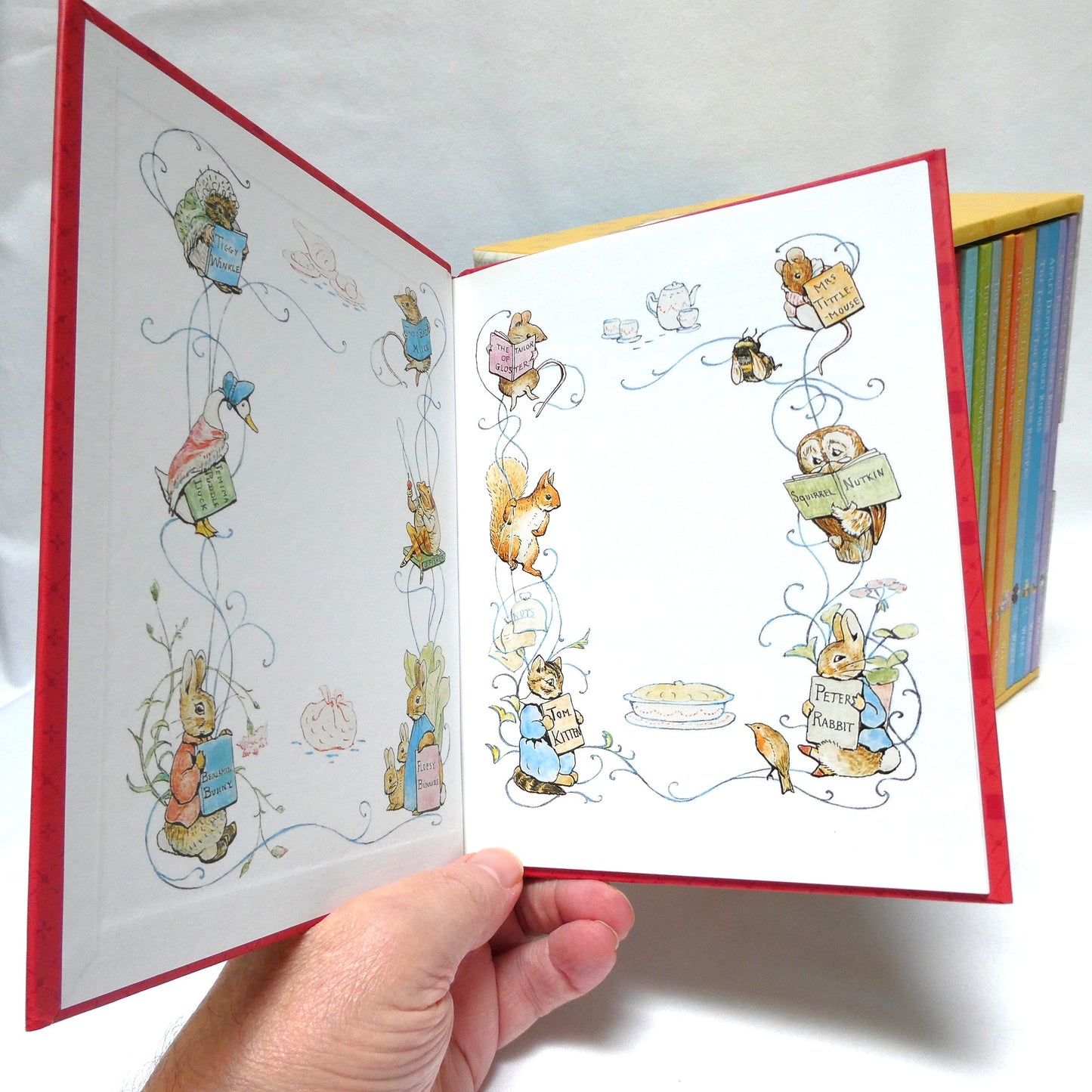 THE COMPLETE PETER RABBIT BEATRIX POTTER 23 Volume Library with Slipcase, BRAND NEW by F. Warne and Company, 2006