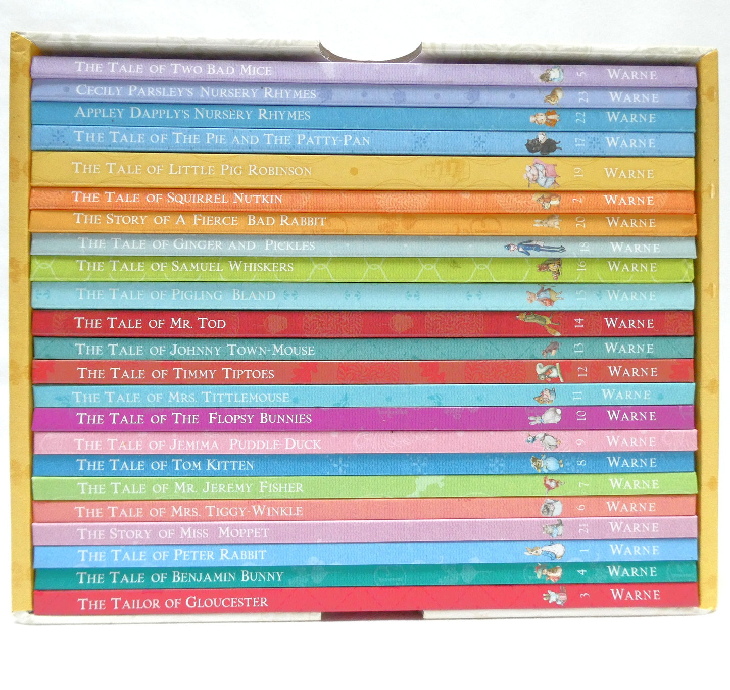 THE COMPLETE PETER RABBIT BEATRIX POTTER 23 Volume Library with Slipcase, BRAND NEW by F. Warne and Company, 2006