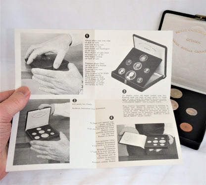 1967 CANADIAN Confederation Centennial 1967 Proof Presentation 7-piece Coin Set