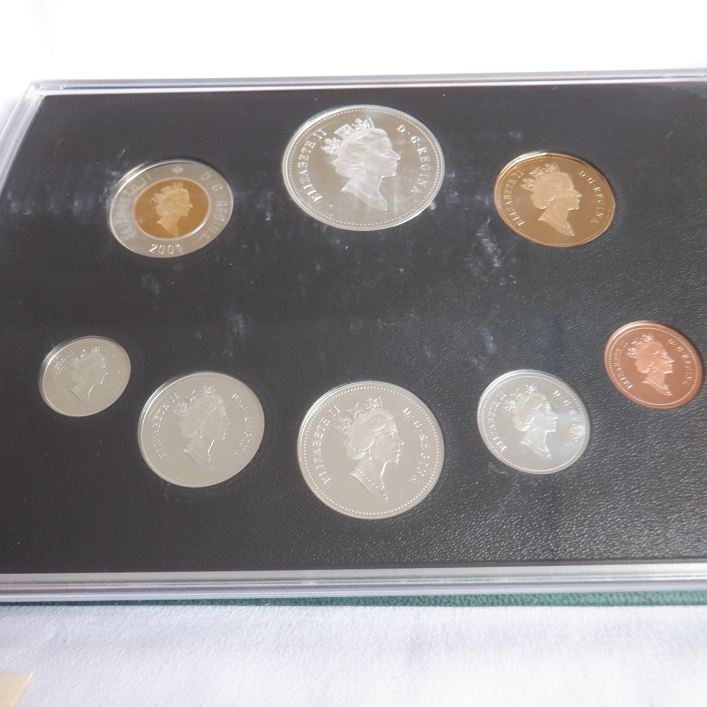 2001 Canadian 8-Coin Silver Proof Double Dollar Set: 50th Anniversary NATIONAL BALLET OF CANADA