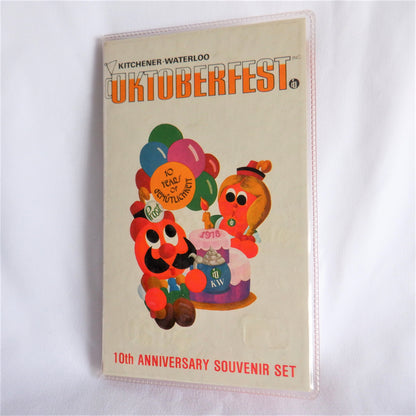 KITCHENER-WATERLOO OKTOBERFEST: 10th Anniversary 6-Coin Souvenir Token Set, 1973-1978