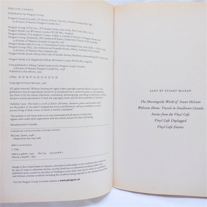 HOME FROM THE VINYL CAFE, A Year of Stories by Stuart McLean, 1998