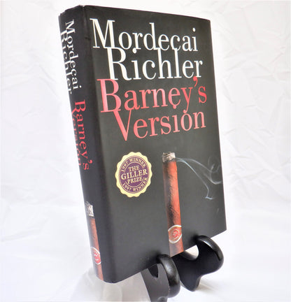 BARNEY'S VERSION, A Novel by Mordecai Richler (1st Ed. SIGNED)