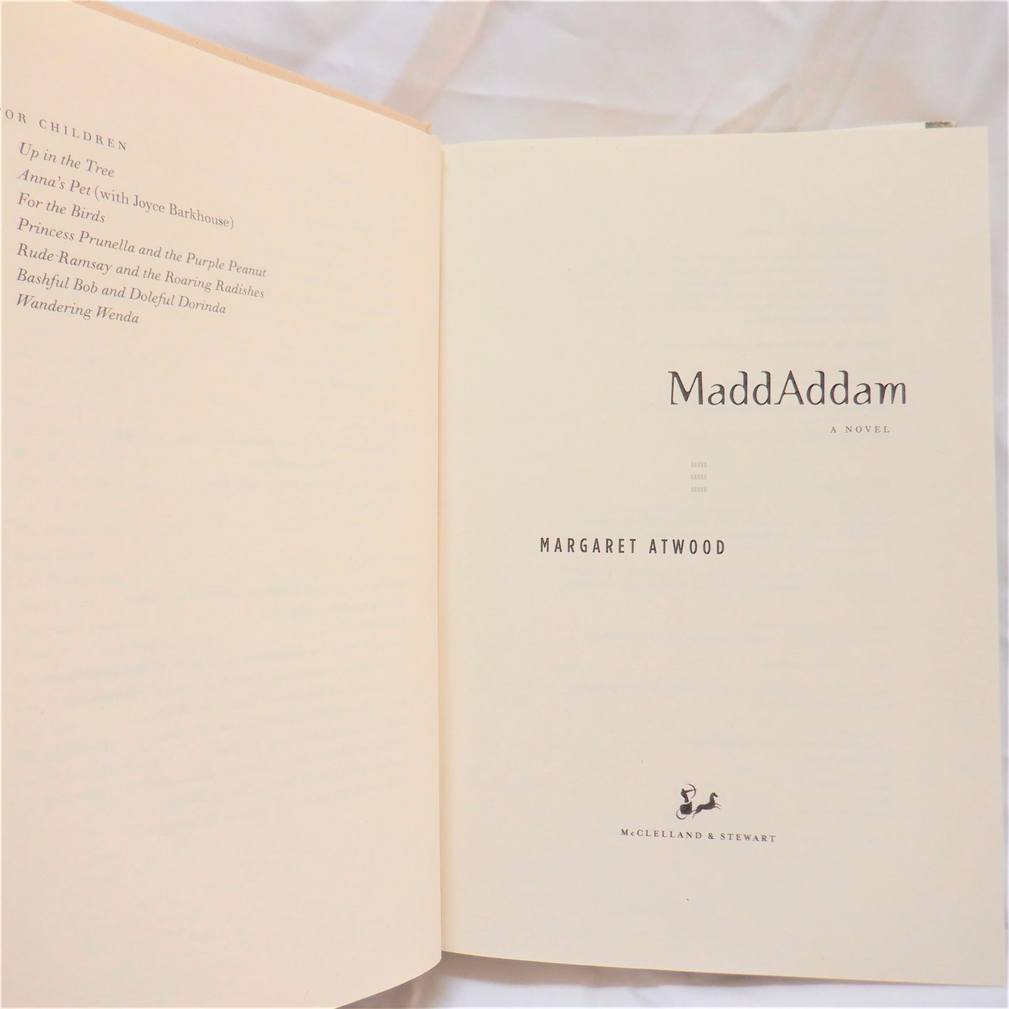 MaddAddam, A Novel by Margaret Atwood (2013 1st Ed.)