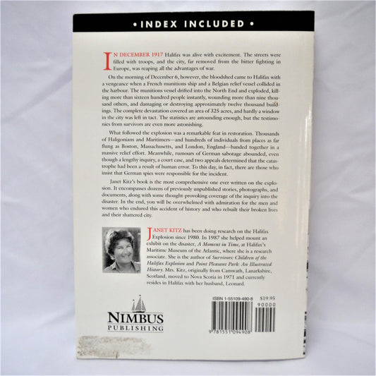 SHATTERED CITY, The Halifax Explosion and the Road to Recovery, by Janet F. Kitz (1st Ed. SIGNED)