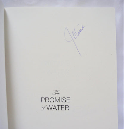 THE PROMISE OF WATER, Short Stories by Judy LeBlanc (1st Ed. SIGNED)