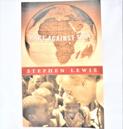 RACE AGAINST TIME, by Stephen Lewis (1st Ed. SIGNED)