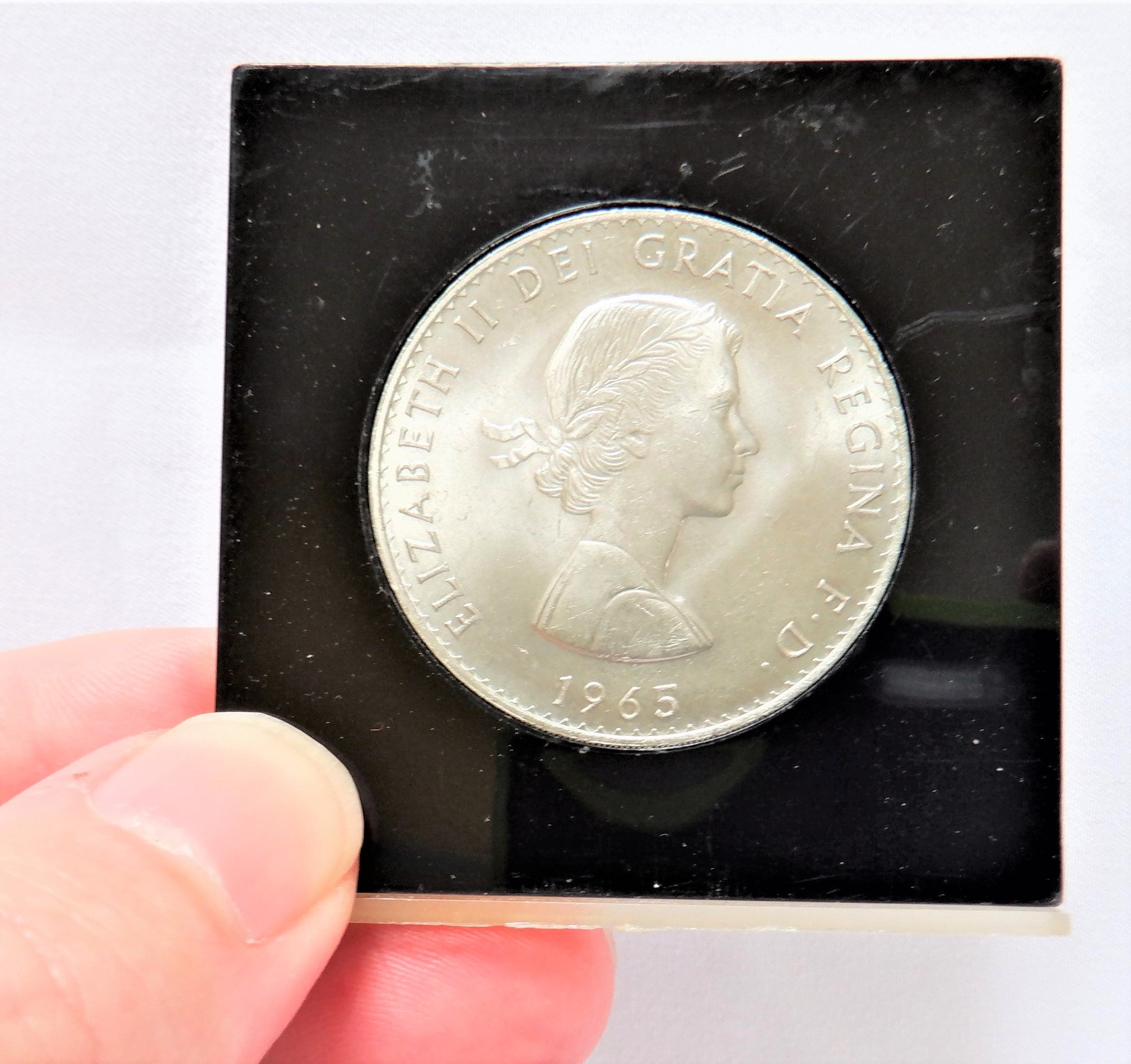 1965 British Commemorative Crown Coin: SIR WINSTON CHURCHILL (1874 – 1 –  Gillmore Coins & Collectibles