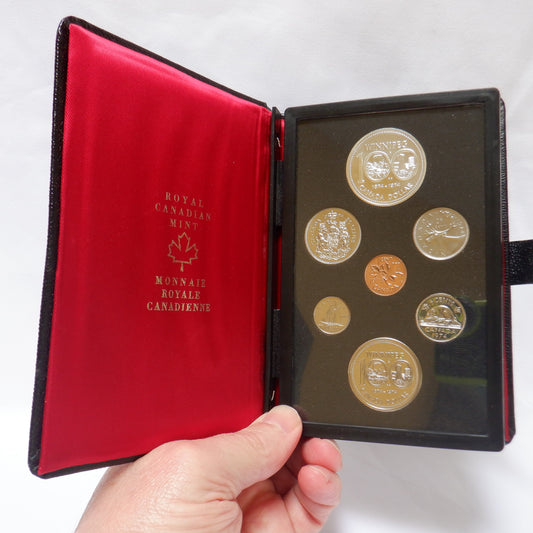 1974 Double Dollar 7-Coin CDN Prestige Set: CITY OF WINNIPEG 100th Anniversary